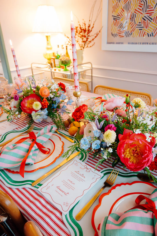Christmas Floral Centerpiece